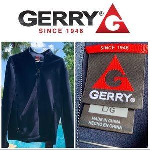 Large NWT Gerry Navy Full Zip Jacket